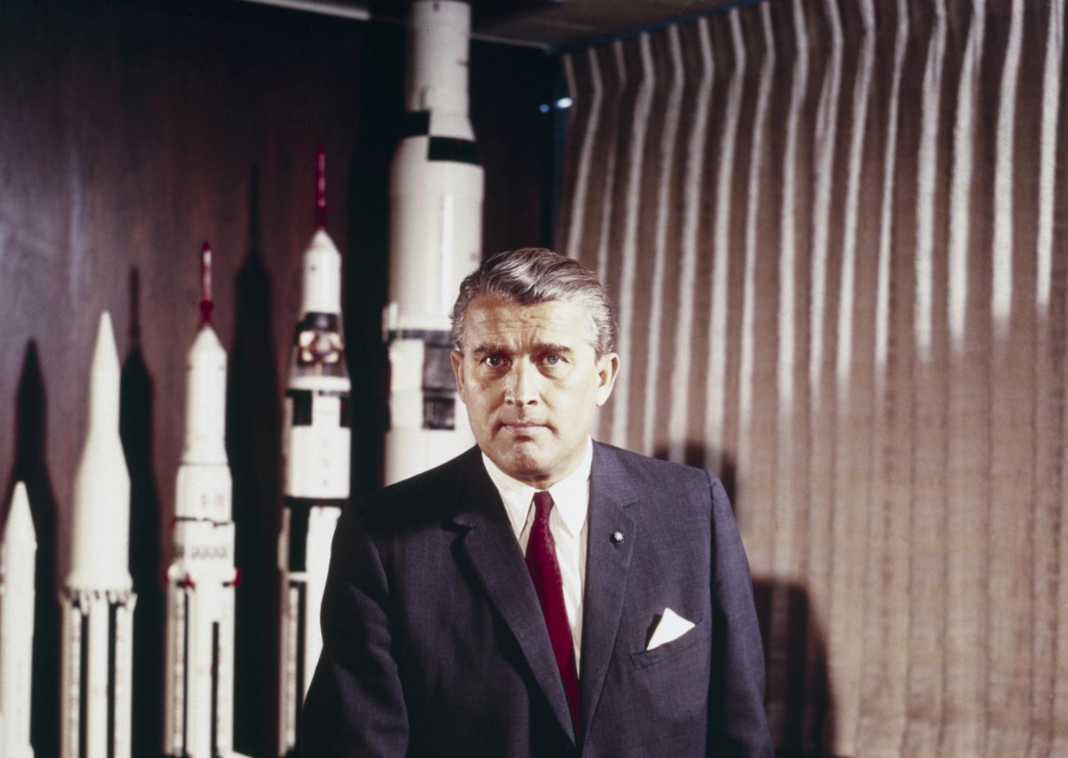 Dr. Wernher Von Braun Portrait
