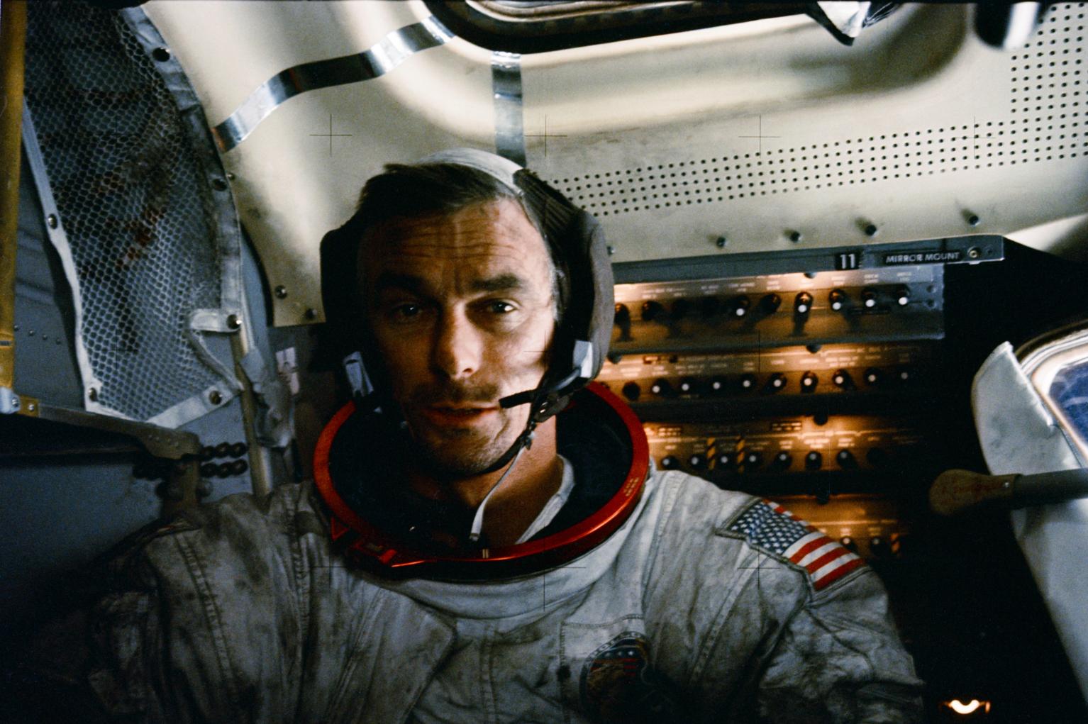 Eugene Cernan Astronaut Eugene A. Cernan, Apollo 17