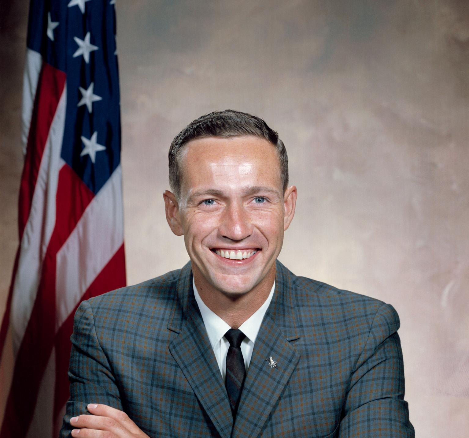 Donn Eisele Portrait of astronaut Donn F. Eisele