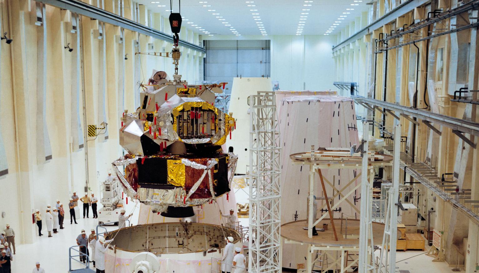 Apollo 5 Lunar Module Processing Apollo 5 Lunar Module Processing