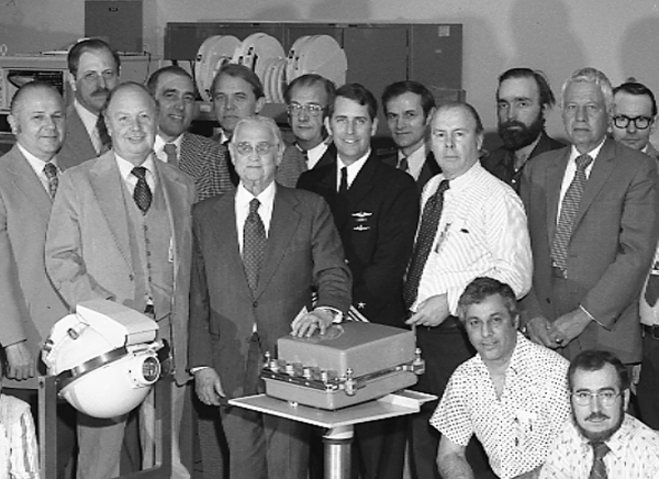 Navy Group and MIT Engineers with Inertial Measurement Unit