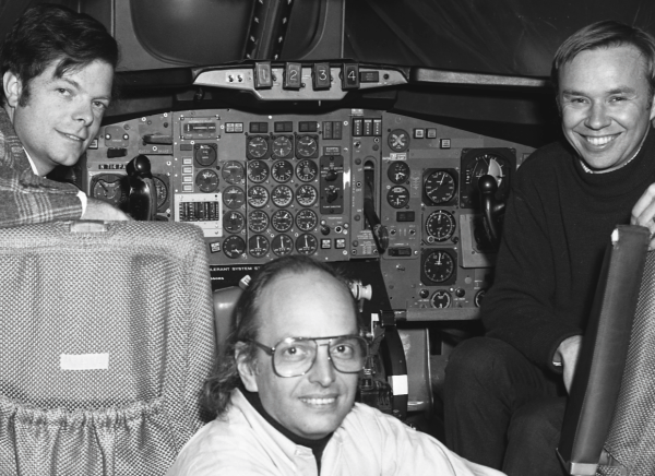 Fraser, Deyst, and Hopkins in Simulator