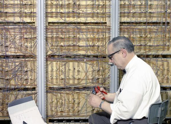 Apollo Guidance Computer and Engineer Apollo Guidance Computer and Engineer