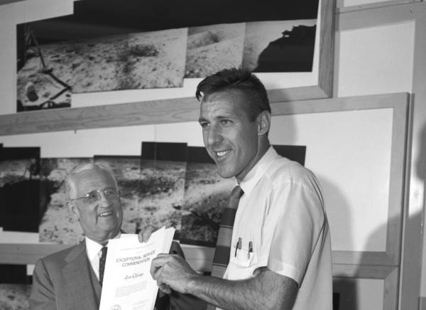 Apollo "Exceptional Service" Presentations By Dr. Draper to Allen Klump