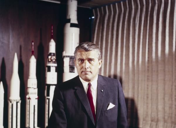 Dr. Wernher Von Braun Portrait