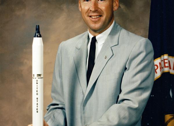 Portrait Of Astronaut James Lovell