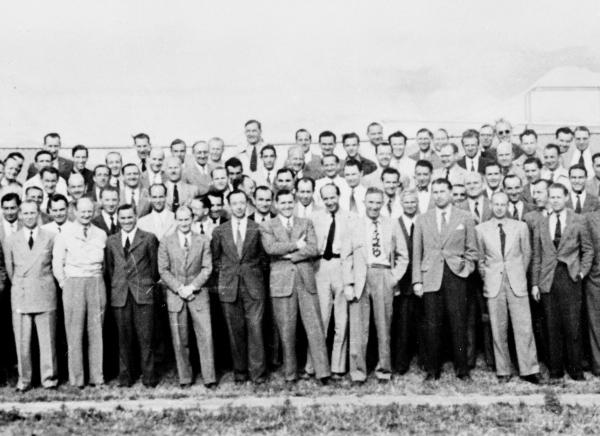 Project Paperclip Team at Fort Bliss