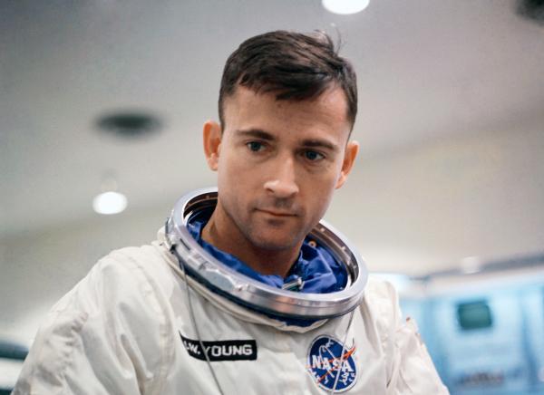Suited-Up- Astronaut John W. Young