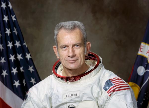 Portrait of the American ASTP Astronaut Donald ''Deke'' K. Slayton