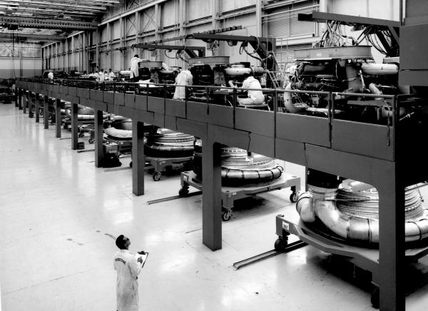 F-1 Engine Production Line