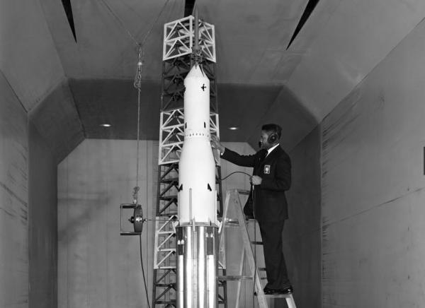 Thomas Byrdsong Thomas Byrdsong Saturn 1B Wind Tunnel Test