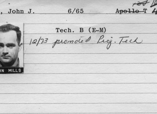Jack Mills ID Card