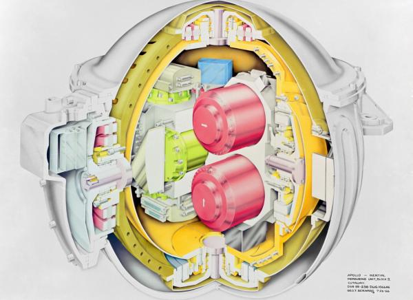 Apollo Inertial Measurement Unit Block II Cutaway