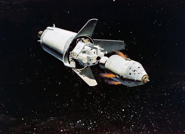 Deployment of the Lunar Module Adapter Panels