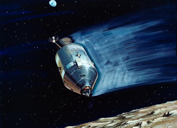 Illustration of the Apollo Mission Command Module