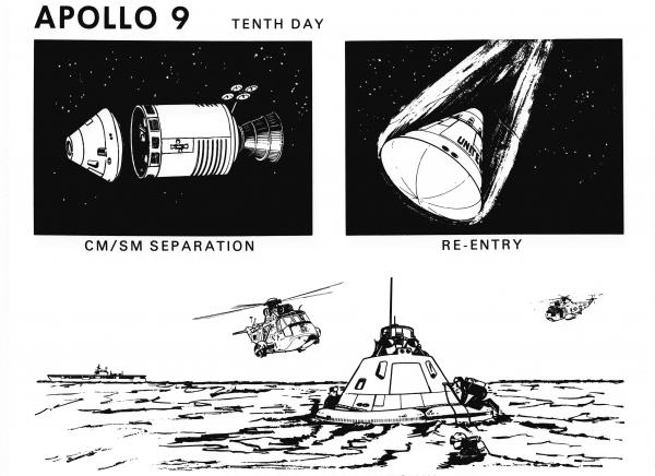 Apollo 9 Mission Tenth Day