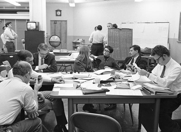 Mission Support Engineers for Apollo 8