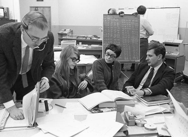 Mission Support Engineers for Apollo 8