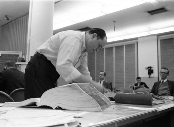 Engineers in SCAMA for the Apollo 8 Moon Mission