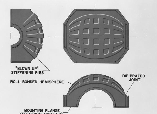 Typical Gimbal Hemisphere For Apollo IMU Typical Gimbal Hemisphere For Apollo IMU