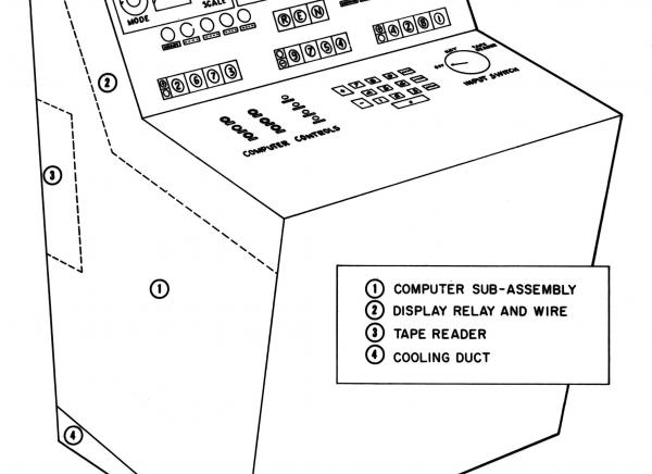 Apollo Artist's Concept of Computer Display & Control Unit Apollo Artist's Concept of Computer Display & Control Unit