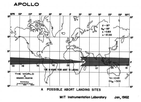 Apollo A Possible Abort Landing Sites Apollo A Possible Abort Landing Sites