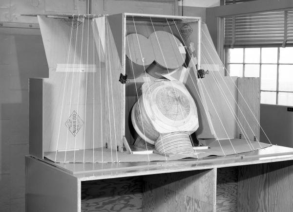 Apollo Guidance, Navigation, and Control Cardboard Mock-Up Apollo Guidance, Navigation, and Control Cardboard Mock-Up