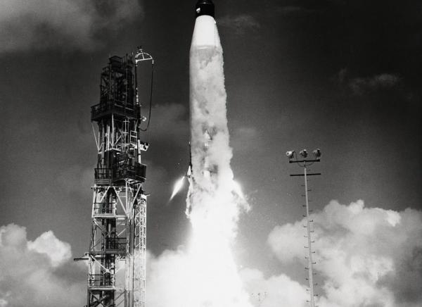 Launch Of Mercury Atlas Launch Of Mercury Atlas