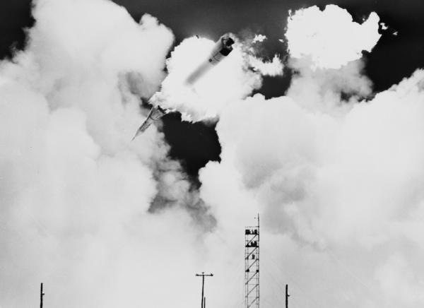 Explosion of Juno II Space Vehicle Explosion of Juno II Space Vehicle