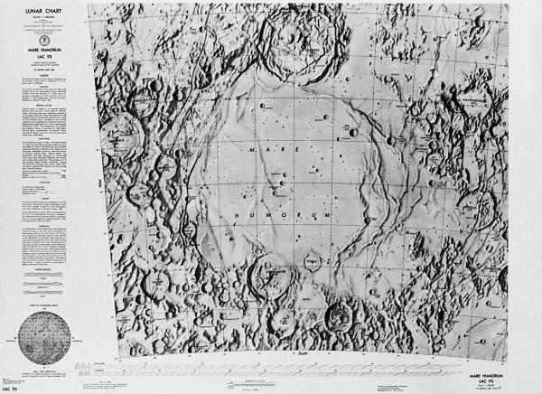 USAF Lunar Reference Chart USAF Lunar Reference Chart