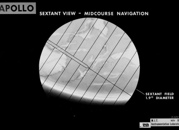Apollo Sextant View - Midcourse Navigation Apollo Sextant View - Midcourse Navigation