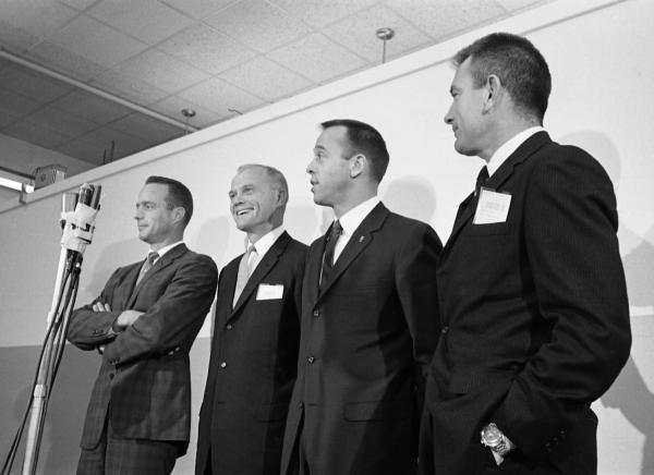 Mercury Astronauts Speaking at MIT Lab Mercury Astronauts Speaking at MIT Lab