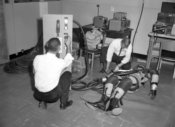 Apollo Pressure Spacesuit Tests Apollo Pressure Spacesuit Tests