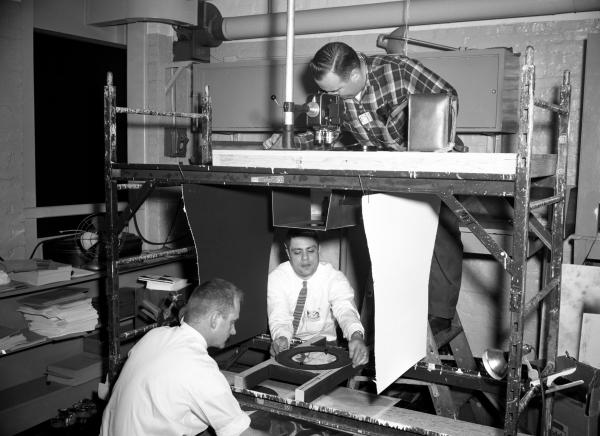 Animation Department with Bill Stirling and Dave Hoag Animation Department with Bill Stirling and Dave Hoag
