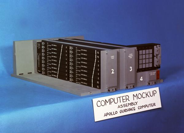 Mock-Up of Apollo Guidance Computer Mock-Up of Apollo Guidance Computer