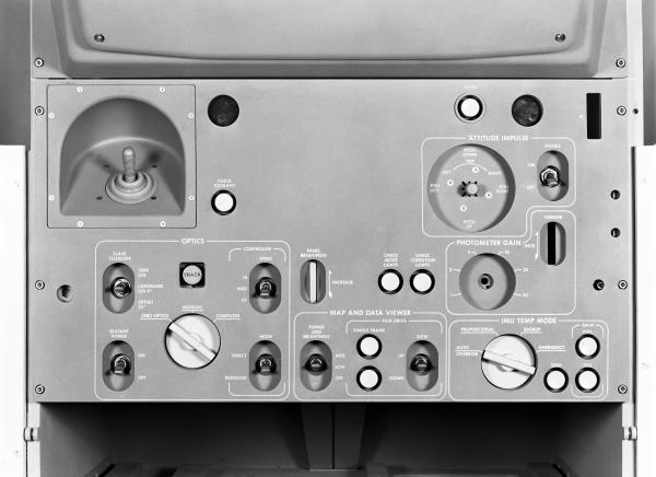 Apollo Primary Guidance, Navigation, and Control System Console Apollo Primary Guidance, Navigation, and Control System Console