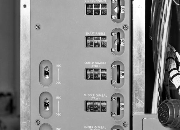 Apollo Block II Coupling Data Unit Cover Panel Apollo Block II Coupling Data Unit Cover Panel