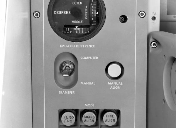 Apollo Inertial Measurement Unit Control Panel Apollo Inertial Measurement Unit Control Panel