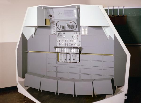 Apollo Primary Guidance, Navigation, and Control System Console Mock-Up Apollo Primary Guidance, Navigation, and Control System Console Mock-Up