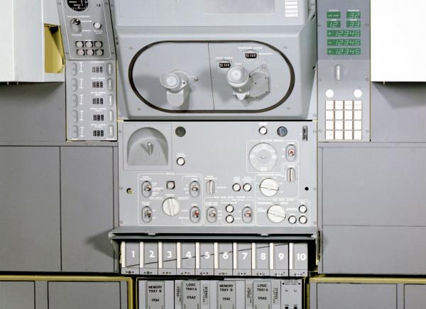 Apollo Primary Guidance, Navigation, and Control System Console Mock-Up Apollo Primary Guidance, Navigation, and Control System Console Mock-Up