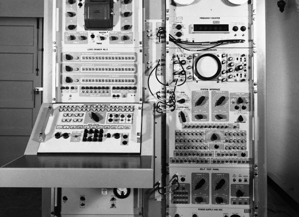 Equipment to test the Apollo Guidance Computer Equipment to test the Apollo Guidance Computer