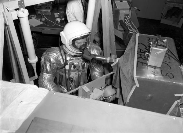 Apollo Pressure Suit Tests - March 1964 Apollo Pressure Suit Tests - March 1964