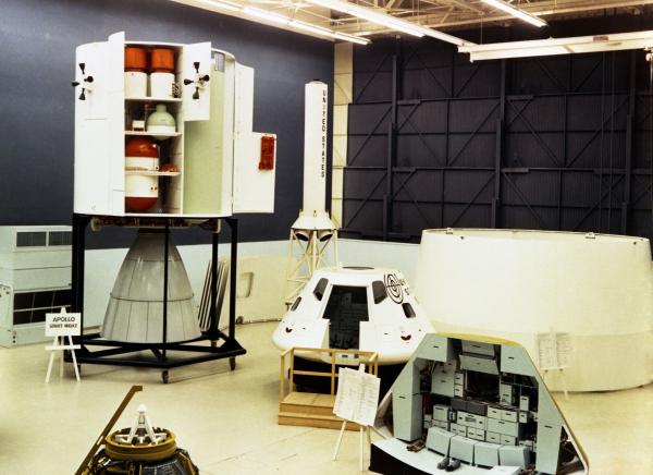 North American Apollo Command Module Mock-Up