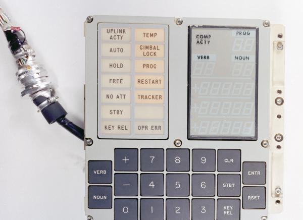 Block II Apollo Guidance Computer DSKY Keyboard Block II Apollo Guidance Computer DSKY Keyboard