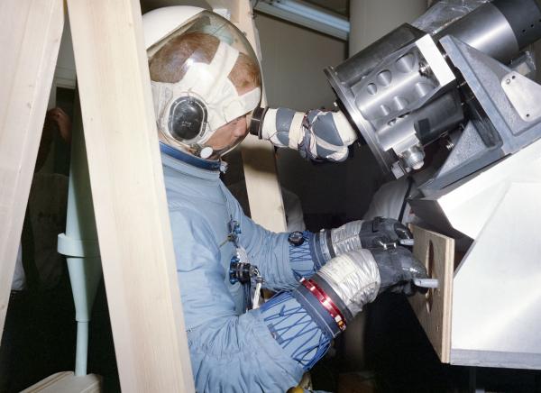 Pressure Suit Test - January 14th, 1966 Pressure Suit Test - January 14th, 1966