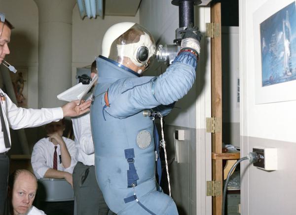 Pressure Suit Test - January 14th, 1966 Pressure Suit Test - January 14th, 1966