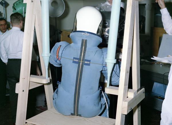 Pressure Suit Test - January 14th, 1966 Pressure Suit Test - January 14th, 1966