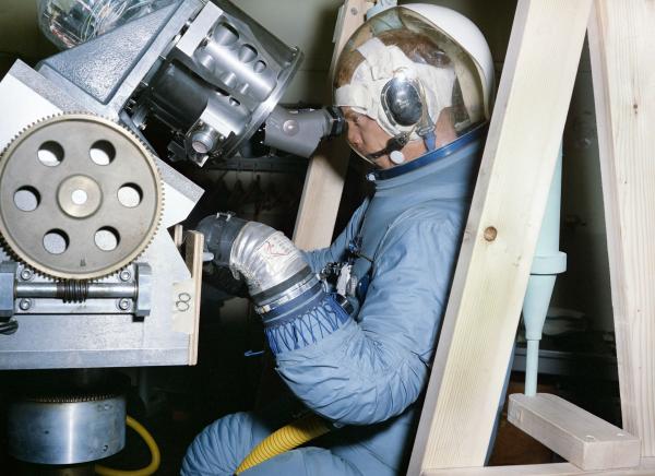 Pressure Suit Test - January 14th, 1966 Pressure Suit Test - January 14th, 1966