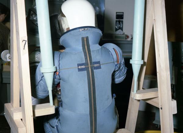 Pressure Suit Test - January 14th, 1966 Pressure Suit Test - January 14th, 1966