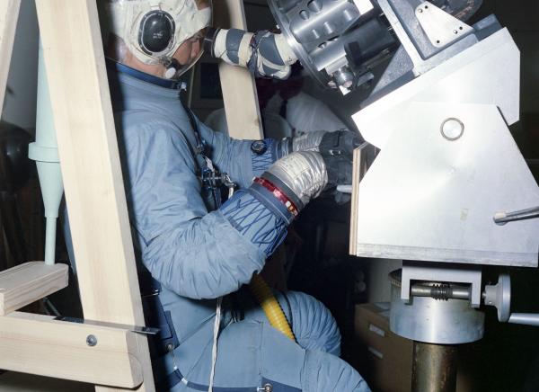 Pressure Suit Test - January 14th, 1966 Pressure Suit Test - January 14th, 1966